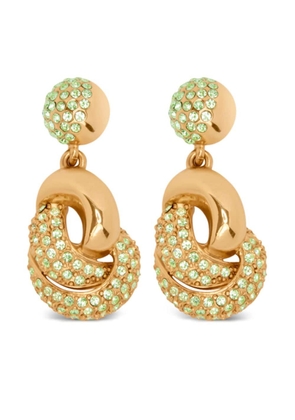 Oscar de la Renta Love Knot drop earrings - Gold