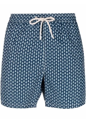 MC2 Saint Barth anchor-print swim shorts - Blue