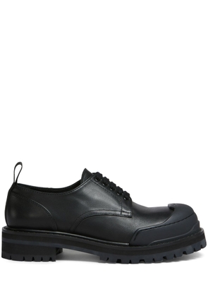 Marni Dada Army leather derby shoes - Black