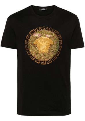 Versace Medusa Head-motif T-shirt - Black