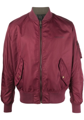 Valentino Garavani reversible bomber jacket - Red