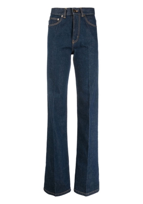 Saint Laurent high-waist straight jeans - Blue