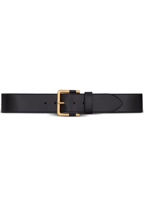 Saint Laurent buckled leather belt - Black