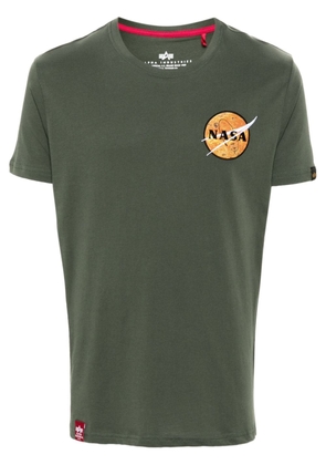 Alpha Industries x NASA Davinci cotton T-shirt - Green