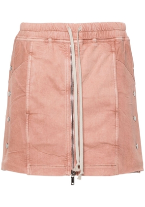 Rick Owens DRKSHDW Babel denim mini skirt - Pink