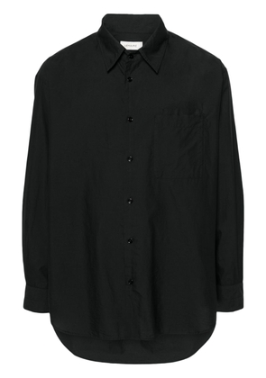 LEMAIRE double-pocket shirt - Black