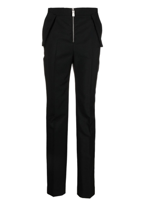 Givenchy zipped high-waisted trousers - Black