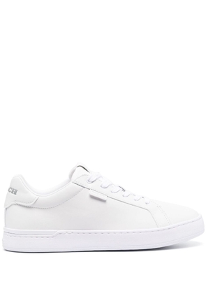 Coach embossed-logo low-top sneakers - White