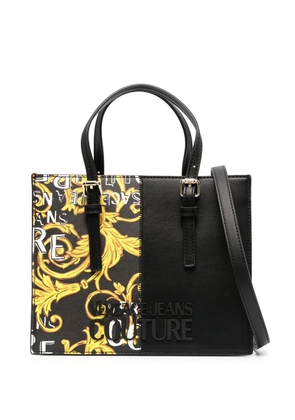 Versace Jeans Couture Barocco print tote bag - Black
