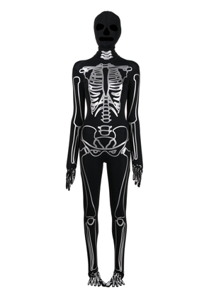 Natasha Zinko Skeleton halloween jumpsuit - Black