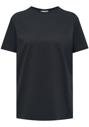 12 STOREEZ crew-neck cotton T-shirt - Black