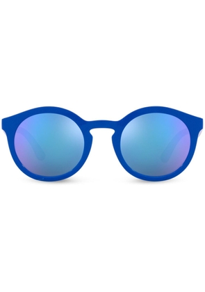 Dolce & Gabbana Eyewear Gamers round-frame sunglasses - Blue