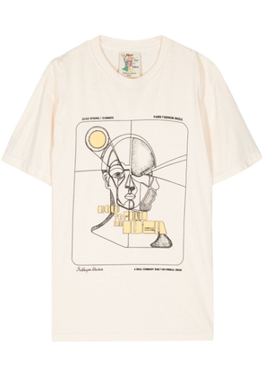 KidSuper graphic-print cotton T-shirt - Neutrals
