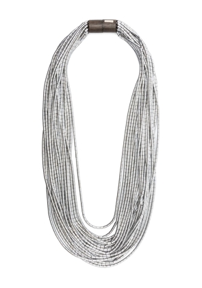 Monies Solara draped necklace - Silver
