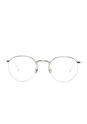Matsuda M3140 round-frame glasses - Silver