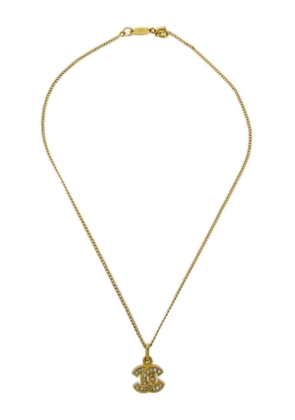 CHANEL Pre-Owned 1982 CC pendant necklace - Gold