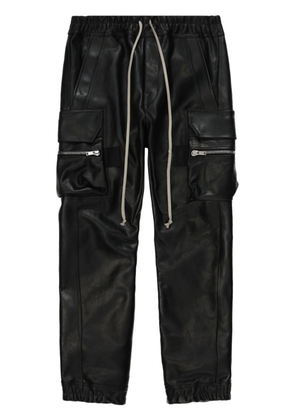 Rick Owens Mastodon cargo track pants - Black