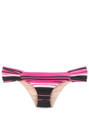 Clube Bossa Ricy stripe-print bikini bottoms - Multicolour