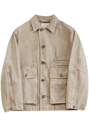 LEMAIRE denim shirt jacket - Neutrals