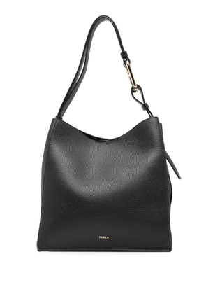 Furla Nuvola leather shoulder bag - Black