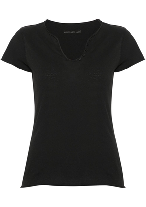 Zadig&Voltaire slogan-print T-shirt - Black
