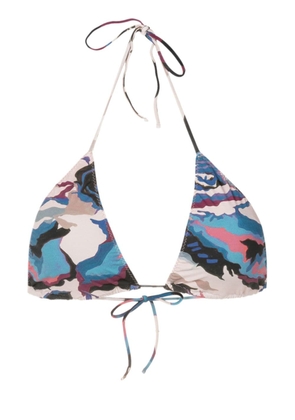 Clube Bossa Aava camouflage-print bikini top - Multicolour