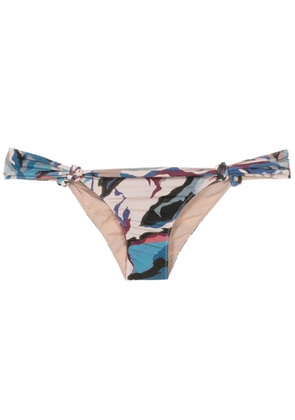 Clube Bossa Rings camouflage-print bikini bottoms - Multicolour