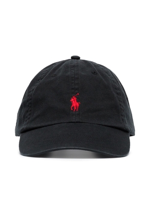 Polo Ralph Lauren logo-embroidered cotton cap - Black