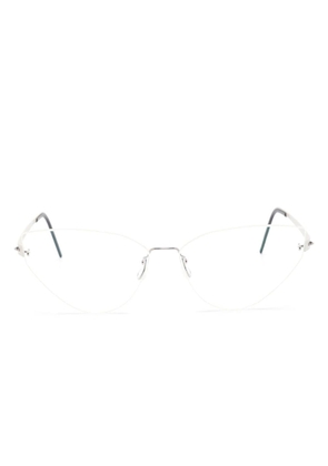 Lindberg rimless-lenses glasses - Grey