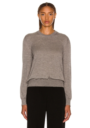 The Row Islington Sweater in Medium Grey - Grey. Size XL (also in ).