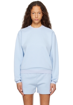 SKIMS Blue Cotton Fleece Classic Sweatshirt