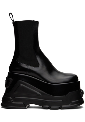Versace Black Medusa Anthem Boots