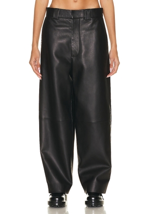 Fear of God Eternal Leather Pant in Black - Black. Size 50 (also in ).