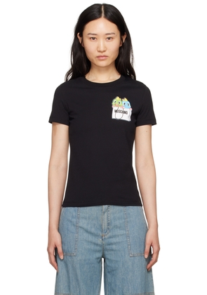Moschino Black Puzzle Bobble T-Shirt