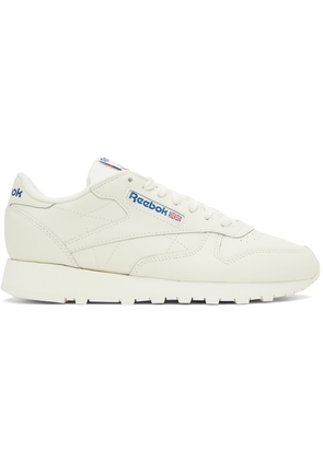 Reebok Classics Off-White Classic Leather Sneakers