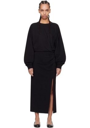 Isabel Marant Etoile Black Salomon Maxi Dress