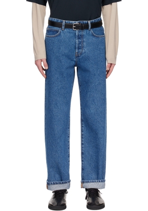 The Row Indigo Morton Jeans