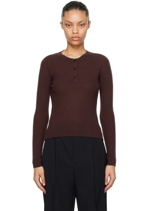 arch4 Burgundy Noa Cashmere Sweater