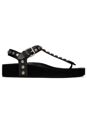 Isabel Marant Black Enore Sandals