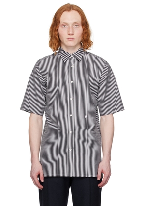 Maison Margiela Black & White Striped Shirt