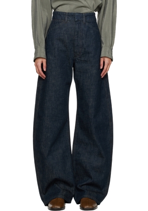 LEMAIRE Blue Curved Jeans