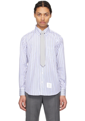 Thom Browne White Striped Shirt