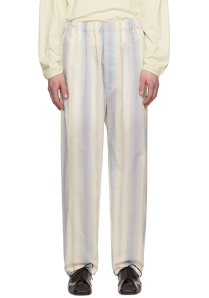 LEMAIRE Beige Relaxed Trousers