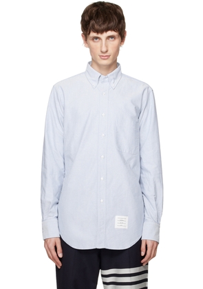 Thom Browne Blue Pocket Shirt