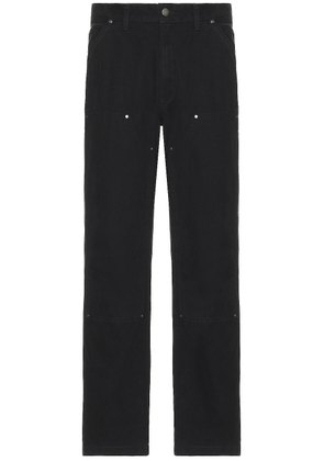 Dickies Double Front Duck Pant in Stonewashed Black - Black. Size 36 (also in ).