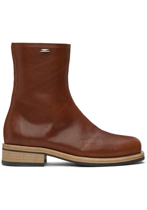 OUR LEGACY Brown Camion Boots