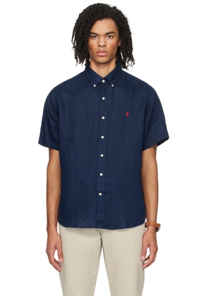 Polo Ralph Lauren Navy Buttoned Shirt