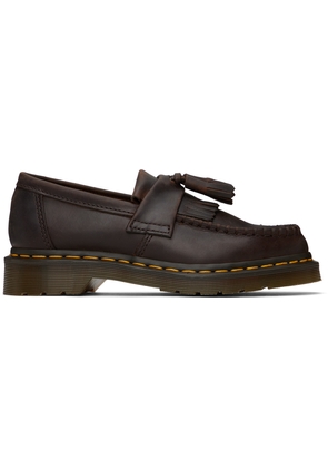 Dr. Martens Brown Adrian Leather Tassel Loafers