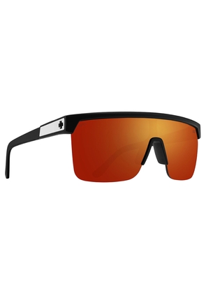 Spy FLYNN 5050 Happy Boost Polarized Orange Mirror Shield Unisex Sunglasses 6700000000209