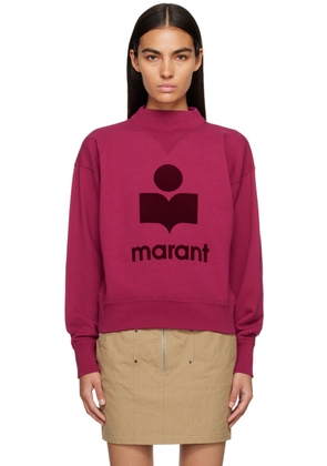 Isabel Marant Etoile Burgundy Moby Sweatshirt